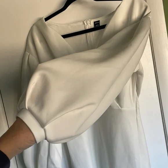SHEIN White Long Sleeve Dress - Picture 5 of 7